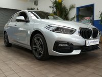 USED 2020 70 BMW 1 SERIES 1.5 116d Sport Hatchback 5dr Diesel DCT Euro 6 (s/s) (116 ps) SPECIAL OFFER 12 MONTHS WARRANTY LOW MILEAGE SAT NAV PART LEATHER LUMBER SUPPORT CRUISE CONTROL PARKING SENSORS 1 OWNER SERVICE HISTORY