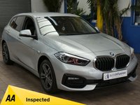 USED 2020 70 BMW 1 SERIES 1.5 116d Sport Hatchback 5dr Diesel DCT Euro 6 (s/s) (116 ps) SPECIAL OFFER 12 MONTHS WARRANTY LOW MILEAGE SAT NAV PART LEATHER LUMBER SUPPORT CRUISE CONTROL PARKING SENSORS 1 OWNER SERVICE HISTORY