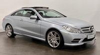 USED 2013 13 MERCEDES-BENZ E-CLASS 2.1 E220 CDI BlueEfficiency Sport Coupe 2dr Diesel G-Tronic+ Euro 5 (s/s) (170 ps) Sliding Panoramic Glass Roof