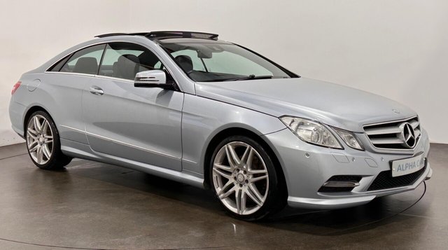 2013 13 Mercedes-Benz E-Class 2.1 E220 CDI BlueEfficiency Sport Coupe 2dr Diesel G-Tronic+ Euro 5 (s/s) (170 ps)