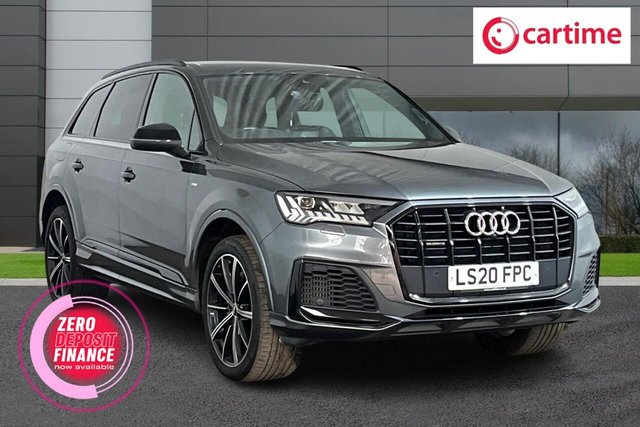 View our Audi Q7 3.0 TFSI V6 55 Black Edition SUV 5dr Petrol Tiptronic quattro Euro 6 (s/s) (340 ps) Touchscreen, Audi Virtual Cockpit, Apple CarPlay / Android Auto, Audi Virtual Cockpit, DAB - Digital Radio