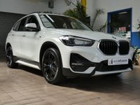USED 2022 22 BMW X1 1.5 25e 10kWh Sport SUV 5dr Petrol Plug-in Hybrid Auto xDrive Euro 6 (s/s) (220 ps) 4WD SAT NAV ANDROID APPLE CARPLAY PART LEATHER CRUISE CONTROL PARKING SENSORS 1 OWNER SERVICE HISTORY WARRANTY