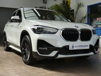USED 2022 22 BMW X1 1.5 25e 10kWh Sport SUV 5dr Petrol Plug-in Hybrid Auto xDrive Euro 6 (s/s) (220 ps) 4WD SAT NAV ANDROID APPLE CARPLAY PART LEATHER CRUISE CONTROL PARKING SENSORS 1 OWNER SERVICE HISTORY WARRANTY