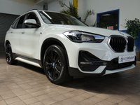 USED 2022 22 BMW X1 1.5 25e 10kWh Sport SUV 5dr Petrol Plug-in Hybrid Auto xDrive Euro 6 (s/s) (220 ps) 4WD SAT NAV ANDROID APPLE CARPLAY PART LEATHER CRUISE CONTROL PARKING SENSORS 1 OWNER SERVICE HISTORY WARRANTY