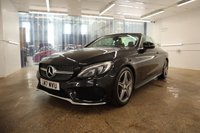 USED 2017 17 MERCEDES-BENZ C-CLASS 2.1 C220d AMG Line (Premium Plus) Cabriolet 2dr Diesel G-Tronic+ Euro 6 (s/s) (170 ps) 