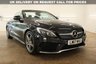USED 2017 17 MERCEDES-BENZ C-CLASS 2.1 C220d AMG Line (Premium Plus) Cabriolet 2dr Diesel G-Tronic+ Euro 6 (s/s) (170 ps) 