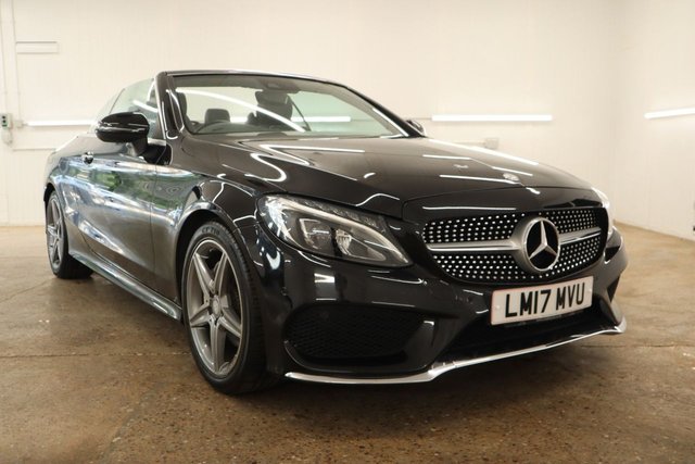 2017 17 Mercedes-Benz C-Class 2.1 C220d AMG Line (Premium Plus) Cabriolet 2dr Diesel G-Tronic+ Euro 6 (s/s) (170 ps)