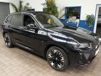 USED 2021 71 BMW IX3 80kWh M Sport Pro SUV 5dr Electric Auto (286 ps) BIG SPEC HUD SAT NAV SUNROOF HEATED LEATHER CAMERA CRUISE PARKING SENSORS ELECTRIC TOW BAR 1 OWNER SERVICE HISTORY WARRANTY