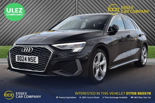 View our Audi A3 1.0 TFSI 30 S line Sportback 5dr Petrol Manual Euro 6 (s/s) (110 ps)