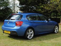 USED 2014 64 BMW 1 SERIES 1.6 118i M Sport Hatchback 5dr Petrol Auto Euro 6 (s/s) (170 ps) www.suffolkcarcentre.co.uk - Located at Ilketshall