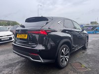 USED 2021 71 LEXUS NX 2.5 300h GPF SUV 5dr Petrol Hybrid E-CVT 4WD Euro 6 (s/s) (197 ps) PANORAMIC ROOF + APPLE CARPLAY/ANDROID AUTO +  NAVIGATION SYSTEM +  AUTO FOLDING MIRRORS +  ADAPTIVE CRUISE CONTROL +  AUTOMATIC HEADLIGHTS WITH HIGH BEAM CONTROL +  LANE ASSIST/STEERING ASSIST +  BLIND SPOT MONITORING +  HEATED STEERING WHEEL +  FULL LEATHER SEATS + 18 INCH ALLOYS +  REVERSING CAMERA +  ELECTRIC TAILGATE +  FRONT AND REAR PARKING SENSORS +  BRAKE HOLD + PADDLE SHIFTERS +  AUTO DIMMING MIRRORS +  BLUETOOTH CONNECTIVITY +