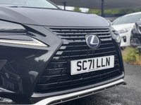 USED 2021 71 LEXUS NX 2.5 300h GPF SUV 5dr Petrol Hybrid E-CVT 4WD Euro 6 (s/s) (197 ps) PANORAMIC ROOF + APPLE CARPLAY/ANDROID AUTO +  NAVIGATION SYSTEM +  AUTO FOLDING MIRRORS +  ADAPTIVE CRUISE CONTROL +  AUTOMATIC HEADLIGHTS WITH HIGH BEAM CONTROL +  LANE ASSIST/STEERING ASSIST +  BLIND SPOT MONITORING +  HEATED STEERING WHEEL +  FULL LEATHER SEATS + 18 INCH ALLOYS +  REVERSING CAMERA +  ELECTRIC TAILGATE +  FRONT AND REAR PARKING SENSORS +  BRAKE HOLD + PADDLE SHIFTERS +  AUTO DIMMING MIRRORS +  BLUETOOTH CONNECTIVITY +