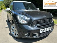 USED 2014 64 MINI COUNTRYMAN 1.6 Cooper S SUV 5dr Petrol Manual ALL4 Euro 5 (s/s) (184 ps) &pound;11000 OF EXTRAS,SAT NAV,BLUETOOTH