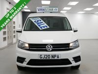 USED 2020 20 VOLKSWAGEN CADDY C20 2.0 TDI 102 BMT TRENDLINE EDITION ( AIR CON ) 2 OWNERS | AIR CON | ALLOYS | TRENDLINE !