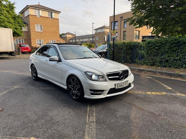 2012 62 MERCEDES-BENZ C-CLASS 1.6 C180 BlueEfficiency AMG Sport Plus Saloon 4dr Petrol G-Tronic+ Euro 5 (s/s) (156 ps) 