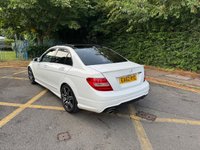 USED 2012 62 MERCEDES-BENZ C-CLASS 1.6 C180 BlueEfficiency AMG Sport Plus Saloon 4dr Petrol G-Tronic+ Euro 5 (s/s) (156 ps) 