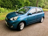 USED 2016 66 NISSAN MICRA 1.2 Acenta Hatchback 5dr Petrol Manual Euro 6 (80 ps) 1 RETIRED LADY OWNER SINCE MARCH 2017 WITH ONLY 14,700 MILES AND FULL NISSAN SERVICE HISTORY// 35 POUND ROAD TAX// ULEZ COMPLIANT//BLUETOOTH HANDS FREE//MULTI FUNCTION STEERING WHEEL + CRUISE CONTROL 