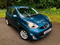 USED 2016 66 NISSAN MICRA 1.2 Acenta Hatchback 5dr Petrol Manual Euro 6 (80 ps) 1 RETIRED LADY OWNER SINCE MARCH 2017 WITH ONLY 14,700 MILES AND FULL NISSAN SERVICE HISTORY// 35 POUND ROAD TAX// ULEZ COMPLIANT//BLUETOOTH HANDS FREE//MULTI FUNCTION STEERING WHEEL + CRUISE CONTROL 