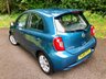 USED 2016 66 NISSAN MICRA 1.2 Acenta Hatchback 5dr Petrol Manual Euro 6 (80 ps) 1 RETIRED LADY OWNER SINCE MARCH 2017 WITH ONLY 14,700 MILES AND FULL NISSAN SERVICE HISTORY// 35 POUND ROAD TAX// ULEZ COMPLIANT//BLUETOOTH HANDS FREE//MULTI FUNCTION STEERING WHEEL + CRUISE CONTROL 