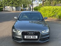USED 2014 14 AUDI A4 2.0 TDI S line Saloon 4dr Diesel Multitronic Euro 5 (s/s) (150 ps) 