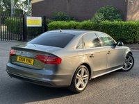 USED 2014 14 AUDI A4 2.0 TDI S line Saloon 4dr Diesel Multitronic Euro 5 (s/s) (150 ps) 