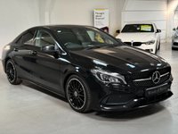 USED 2018 68 MERCEDES-BENZ CLA 2.1 CLA220d AMG Line Night Edition Coupe 4dr Diesel 7G-DCT Euro 6 (s/s) (170 ps) NIGHT EDITION+SAT NAV+18"ALLOY