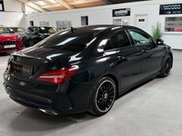 USED 2018 68 MERCEDES-BENZ CLA 2.1 CLA220d AMG Line Night Edition Coupe 4dr Diesel 7G-DCT Euro 6 (s/s) (170 ps) NIGHT EDITION+SAT NAV+18"ALLOY