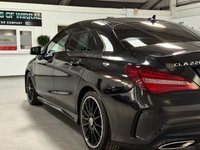 USED 2018 68 MERCEDES-BENZ CLA 2.1 CLA220d AMG Line Night Edition Coupe 4dr Diesel 7G-DCT Euro 6 (s/s) (170 ps) NIGHT EDITION+SAT NAV+18"ALLOY