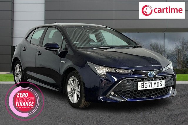 View our Toyota Corolla 1.8 VVT-h GPF Icon Tech Hatchback 5dr Petrol Hybrid CVT Euro 6 (s/s) (122 ps) 1 Owner, Touchscreen, Reversing Camera, Apple CarPlay / Android Auto, Satellite Navigation