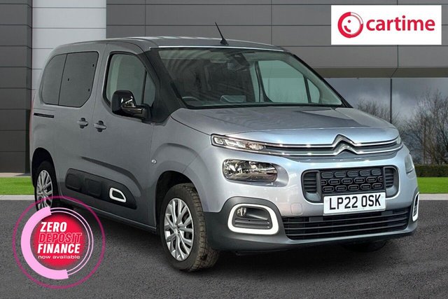 View our Citroen Berlingo 1.2 PureTech Feel M MPV 5dr Petrol Manual Euro 6 (s/s) (110 ps) Touchscreen, Apple CarPlay / Android Auto, Rear Parking Sensors, DAB - Digital Radio, Bluetooth