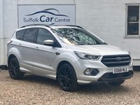 USED 2018 68 FORD KUGA 2.0 TDCi ST-Line X SUV 5dr Diesel Powershift AWD Euro 6 (s/s) (180 ps) www.suffolkcarcentre.co.uk - Located at Lowestoft