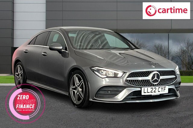 View our Mercedes-Benz Cla 1.3 CLA180 AMG Line (Premium 2) Coupe 4dr Petrol 7G-DCT Euro 6 (s/s) (136 ps) Media Display, Reversing Camera, Heated Seats, Apple CarPlay / Android Auto, Satellite Navigation