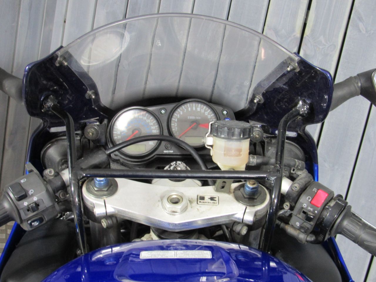 2001 KAWASAKI NINJA ZX-6R BLUE with 13180 miles - Used