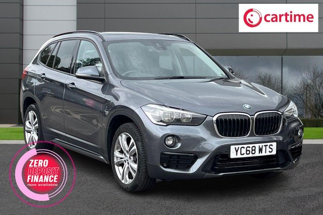 View our BMW X1 1.5 18i GPF Sport SUV 5dr Petrol DCT sDrive Euro 6 (s/s) (140 ps) Panoramic Glass Sunroof, Heated Seats, Navigation Plus Package, Reverse Camera, Front / Rear Parking Sensors