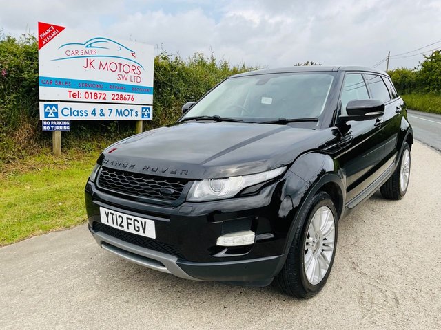 2012 12 Land Rover Range Rover Evoque 2.2 SD4 Pure SUV 5dr Diesel Auto 4WD Euro 5 (190 ps)