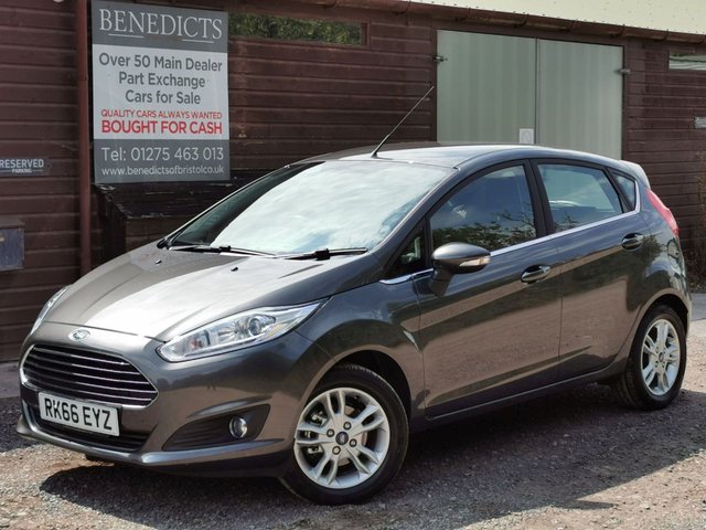 2016 66 Ford Fiesta 1.25 Zetec Hatchback 5dr Petrol Manual Euro 6 (82 ps)
