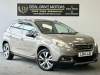 USED 2014 14 PEUGEOT 2008 1.6 e-HDi Feline SUV 5dr Diesel Manual Euro 5 (s/s) (Mistral) (92 ps) HEATED SEATS I PANROOF I SATNA