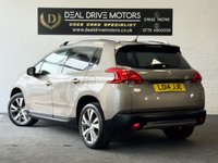USED 2014 14 PEUGEOT 2008 1.6 e-HDi Feline SUV 5dr Diesel Manual Euro 5 (s/s) (Mistral) (92 ps) HEATED SEATS I PANROOF I SATNA