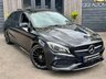 USED 2018 68 MERCEDES-BENZ CLA 1.6 CLA200 AMG Line Night Edition (Plus) Shooting Brake 5dr Petrol 7G-DCT Euro 6 (s/s) (156 ps) PAN ROOF+CAMERA+CRUISE+SATNAV