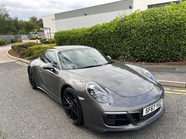 2018 67 Porsche 911 3.0T 991 Carrera GTS Coupe 2dr Petrol PDK Euro 6 (s/s) (450 ps)-REGISTERED JAN 2018-FANTASTIC SPEC-INSTRUMENT DIALS IN SILVER-GTS INTERIOR PACKAGE-HEATED MULTIFUNCTION STEERING WHEEL-PARK ASSIST FRONT AND REAR WITH REVERSE CAMERA-ELECTRIC TILT AND SLIDE SUNROOF-SPORT DESIGN PACKAGE-PRIVACY GLASS-SPORTS EXHAUST SYSTEM IN BLACK-PORSCHE TORQUE VECTORING PLUS-SPORT SEATS PLUS-HEATED SEATS-20