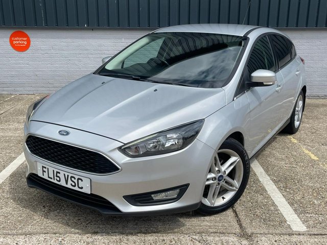 2015 15 Ford Focus 1.0T EcoBoost Zetec Hatchback 5dr Petrol Manual Euro 6 (s/s) (125 ps)