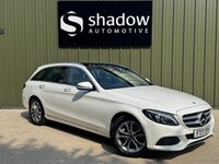 USED 2017 17 MERCEDES-BENZ C-CLASS 2.0 C200 Sport (Premium Plus) Estate 5dr Petrol G-Tronic+ 4MATIC Euro 6 (s/s) (184 ps) LEATHER PANROOF SAT NAV