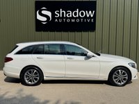 USED 2017 17 MERCEDES-BENZ C-CLASS 2.0 C200 Sport (Premium Plus) Estate 5dr Petrol G-Tronic+ 4MATIC Euro 6 (s/s) (184 ps) LEATHER PANROOF SAT NAV