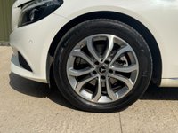 USED 2017 17 MERCEDES-BENZ C-CLASS 2.0 C200 Sport (Premium Plus) Estate 5dr Petrol G-Tronic+ 4MATIC Euro 6 (s/s) (184 ps) LEATHER PANROOF SAT NAV