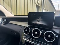 USED 2017 17 MERCEDES-BENZ C-CLASS 2.0 C200 Sport (Premium Plus) Estate 5dr Petrol G-Tronic+ 4MATIC Euro 6 (s/s) (184 ps) LEATHER PANROOF SAT NAV