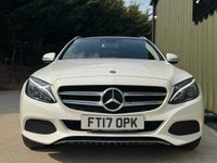 USED 2017 17 MERCEDES-BENZ C-CLASS 2.0 C200 Sport (Premium Plus) Estate 5dr Petrol G-Tronic+ 4MATIC Euro 6 (s/s) (184 ps) LEATHER PANROOF SAT NAV