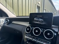 USED 2017 17 MERCEDES-BENZ C-CLASS 2.0 C200 Sport (Premium Plus) Estate 5dr Petrol G-Tronic+ 4MATIC Euro 6 (s/s) (184 ps) LEATHER PANROOF SAT NAV