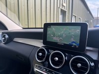 USED 2017 17 MERCEDES-BENZ C-CLASS 2.0 C200 Sport (Premium Plus) Estate 5dr Petrol G-Tronic+ 4MATIC Euro 6 (s/s) (184 ps) LEATHER PANROOF SAT NAV