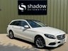 USED 2017 17 MERCEDES-BENZ C-CLASS 2.0 C200 Sport (Premium Plus) Estate 5dr Petrol G-Tronic+ 4MATIC Euro 6 (s/s) (184 ps) LEATHER PANROOF SAT NAV