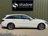 USED 2017 17 MERCEDES-BENZ C-CLASS 2.0 C200 Sport (Premium Plus) Estate 5dr Petrol G-Tronic+ 4MATIC Euro 6 (s/s) (184 ps) LEATHER PANROOF SAT NAV